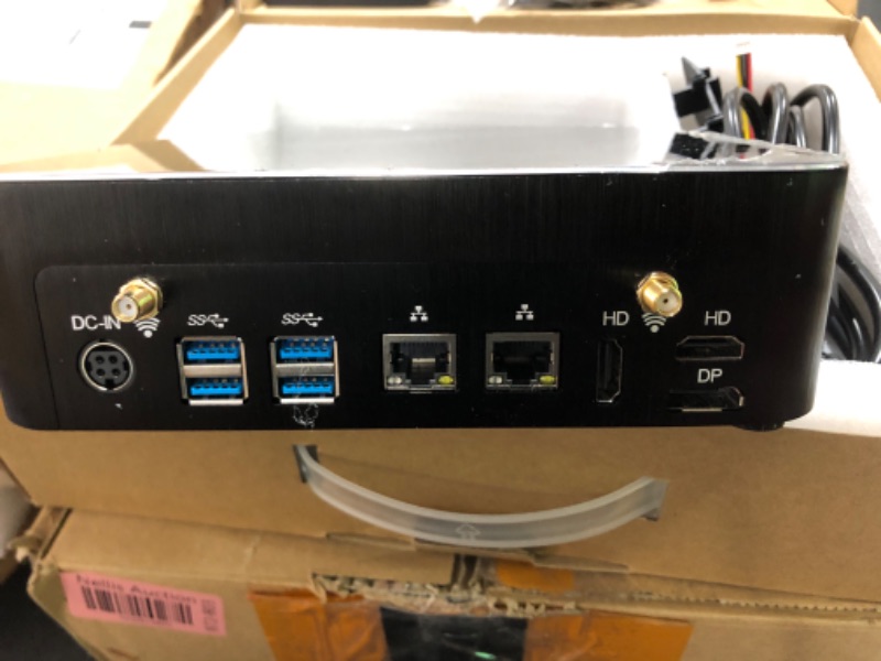 Photo 1 of (UNABLE TO TEST!!!) Kinupute Mini PC i9, Desktop Computer Core i9-9880H 8 cores, Windows 10  , TPM2.0, 64G DDR4, 1T NVME SSD, DP/HDMI/USB-C Port, Triple Display, 4K@60Hz, 2x2.5G RJ45 LAN, WiFi 6E/BT5.3, 4G Module, HTPC
