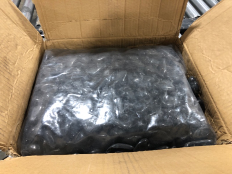 Photo 2 of FANTIAN 40 lbs Black River Rocks for Ooutdoor Landscaping,1-2 Inch Decorative Black Pebbles for Plants, Vase Fillers, Fish Tank and Garden Rocks