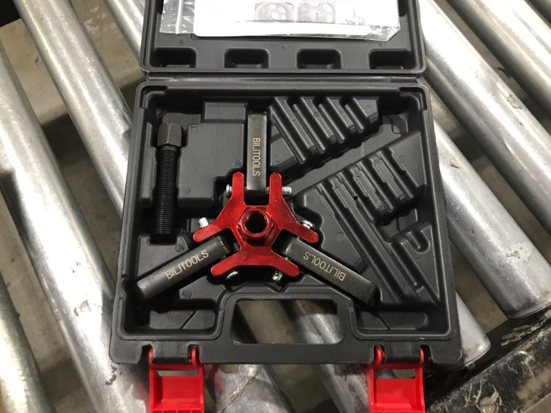 Photo 1 of BILITOOLS Harmonic Balancer Puller Set, Adjustable 3-Jaw Puller for Removing Harmonic Damper Pulley Compatible with Chevy GM Chrysler ect.