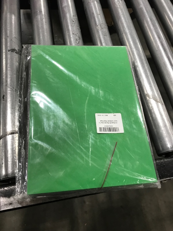 Photo 2 of 100 Sheets St. Patrick's Day Colored Cardstock Thick Paper, Green A4 Medium Weight 70lb Cover Card Stock for Art Crafts, Invitations, Greeting Cards, Posters, Scrapbook Supplies