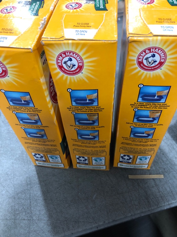 Photo 2 of Arm & Hammer Multiple Cat Litter Deodorizer with Baking Soda (3 Pack)
