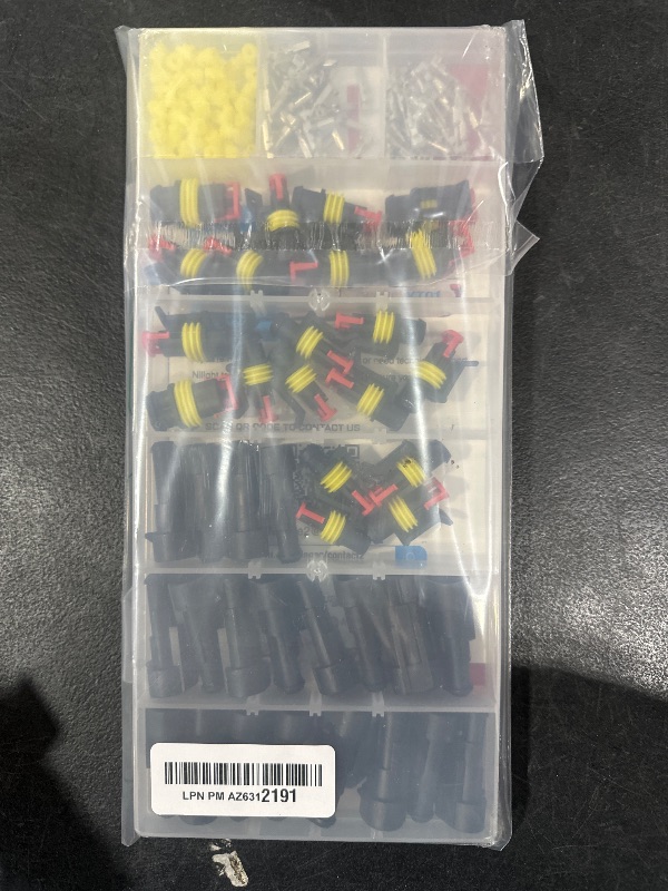 Photo 1 of Nilight 200PCS 2 Pin Electrical Connector ?Plug Male Female Terminal Wire Connector Waterproof Connectors 2 Way Automotive Connect Set for Car Truck Motorcycle Marine Boat 20 Sets, 2 Years Warranty