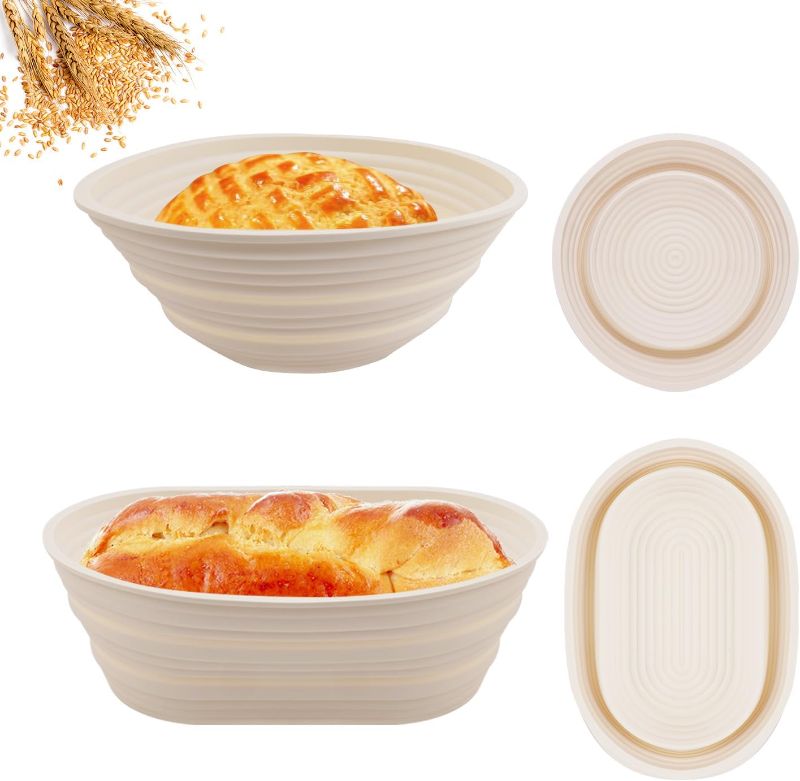 Sourdough Bread Baking Supplies, Set of 2 Silicone Bread