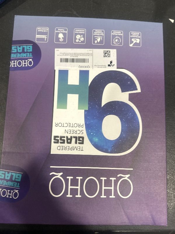 Photo 2 of [2+2 Pack] QHOHQ Tempered Glass Screen Protector for iPad Pro 12.9 2020 4th ? 2021 5th with Camera Lens Protector