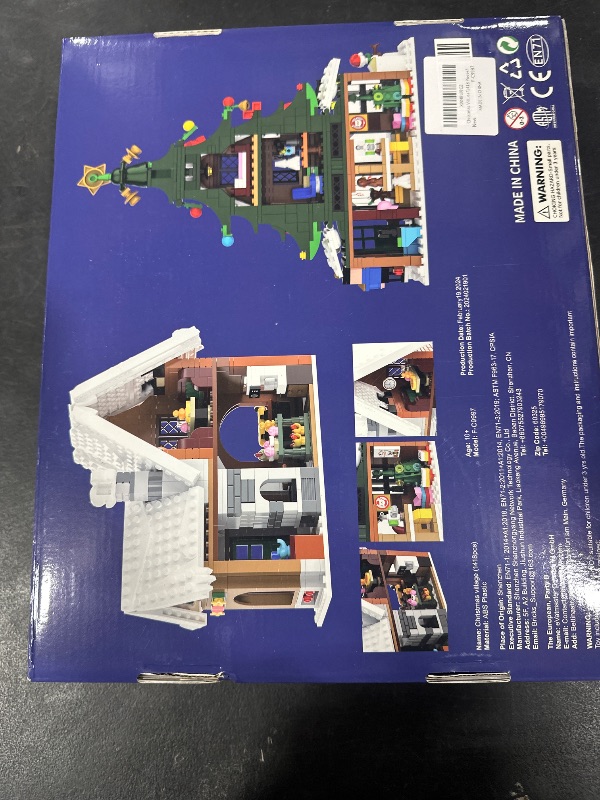 Photo 1 of  Christmas Building Set - House Blocks, Gift for Kid Boy Girl 6-12+ Year (1235 PCS)
