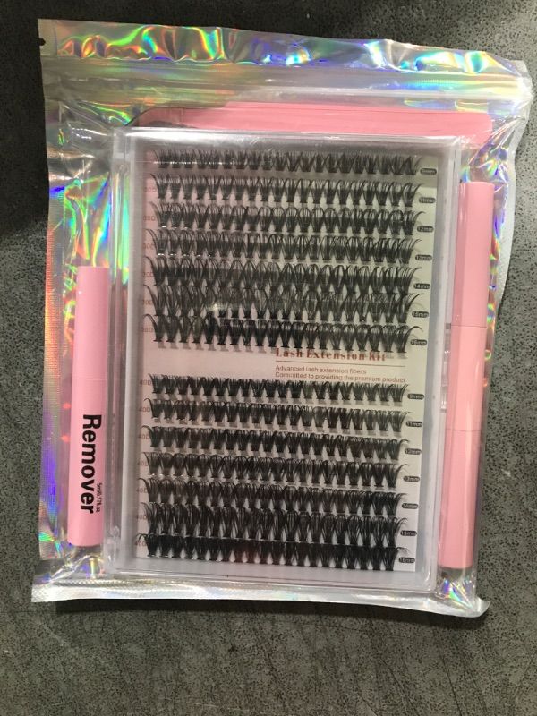 Photo 1 of [280pcs Newest] Natural Lash Clusters Kit: DIY Eyelash Extension Kit, Individual Lashes, Wispy Lash Clusters, Fluffy Clusters, Mink Lash Clusters, Volume Lash Set