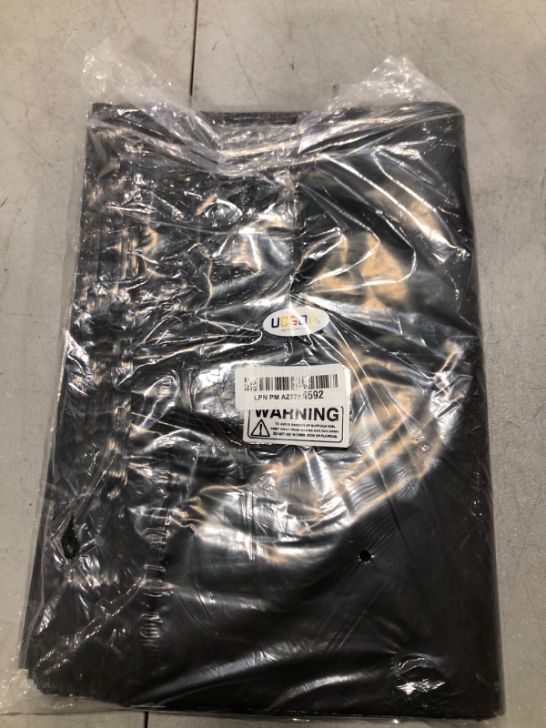 Photo 2 of UCGOU 14x17 Black Poly Mailers Shipping Bags 100 Pcs Large Poly Mailers Mailing Bags for Shipping Clothes Self Sealing Package