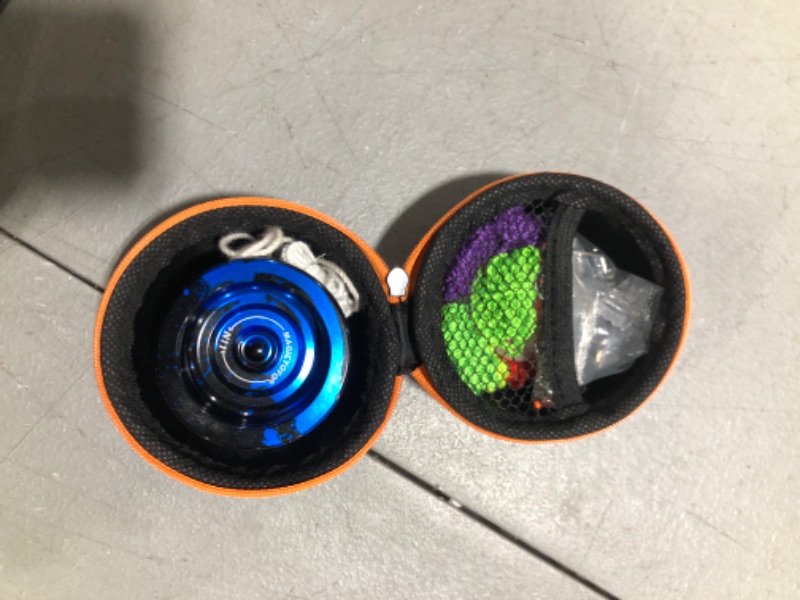 Photo 2 of MAGICYOYO Yoyo Professional Unresponsive Yoyo for Kids and Adults, Trick Yoyo N11 Plus with Dual Purpose Mode, Metal Yoyo Responsive Mode for Kids Beginner + Yo-yo Bearing Kit + 12 Yoyo Strings