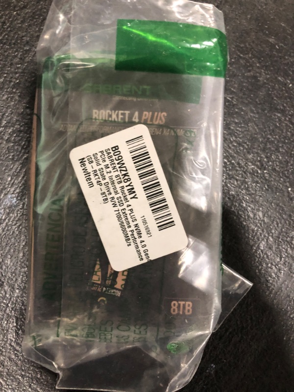 Photo 2 of SABRENT 8TB Rocket 4 PLUS NVMe 4.0 Gen4 PCIe M.2 Internal SSD Extreme Performance Solid State Drive R/W 7100/6600MB/s (SB-RKT4P-8TB)