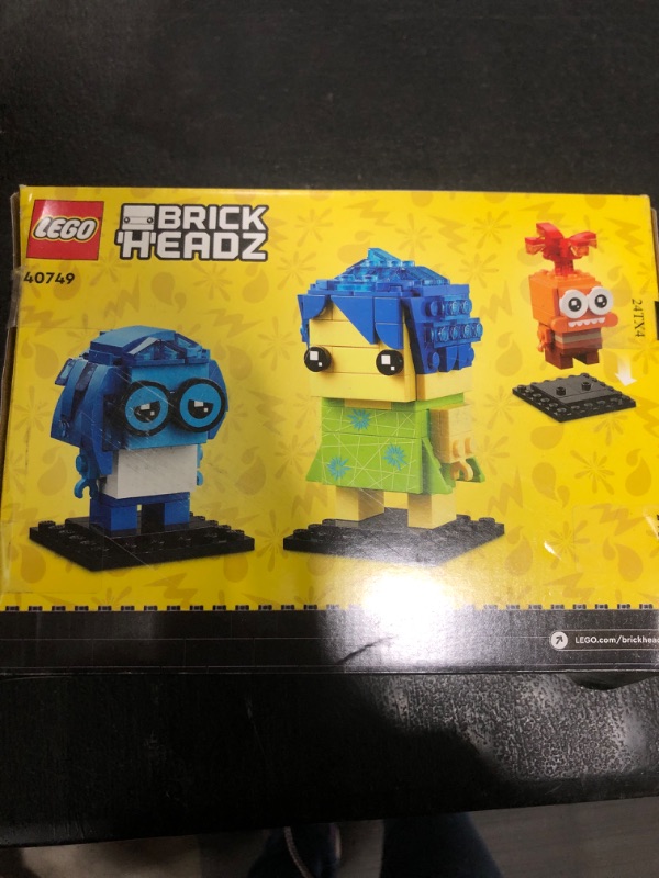 Photo 2 of LEGO® BrickHeadz™: Disney and Pixar Joy, Sadness and Anxiety (40749)