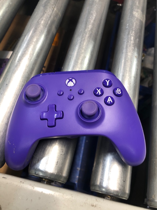 Photo 2 of ***NON REFUNDABLE, PARTS ONLY***PowerA Wired Controller for Xbox Series X|S - Violet, gamepad, video game/gaming controller, works with Xbox One, Officially Licensed