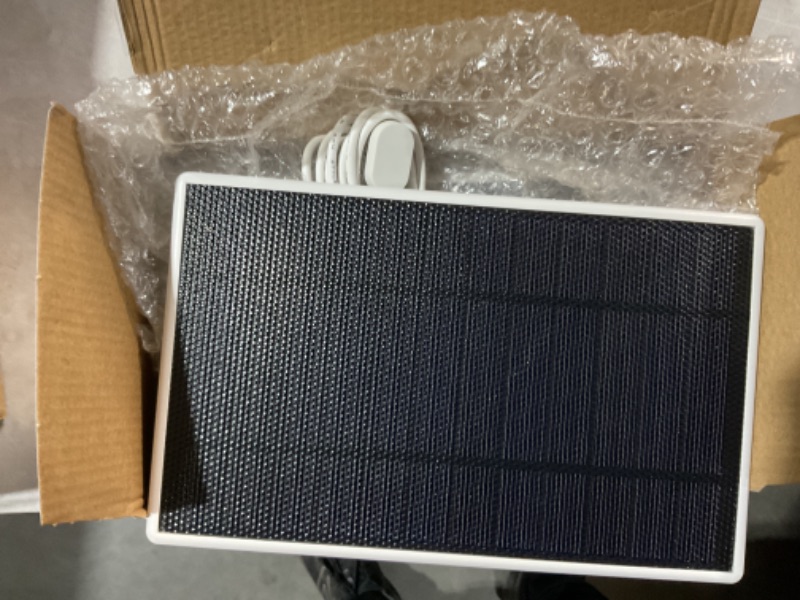 Photo 2 of 6V 4.5W Solar Panel Charge for Arlo Pro 4 / Pro 3 / Arlo Pro 5S 2K / Arlo Ultra/Ultra 2 / Arlo Go 2, IP 65 Waterproof for Continuous Power Supply in The Outdoor - Magnetic Connection Port-3Pack