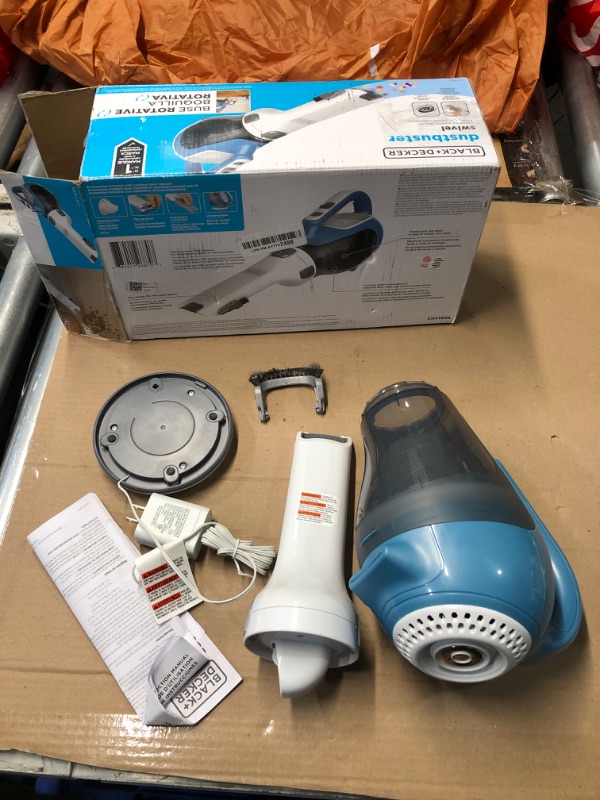 Photo 2 of **FOR PARTS ONLY**(NON REFUNDABLE)
BLACK+DECKER dustbuster Advanced Clean Cordless Handheld Vacuum