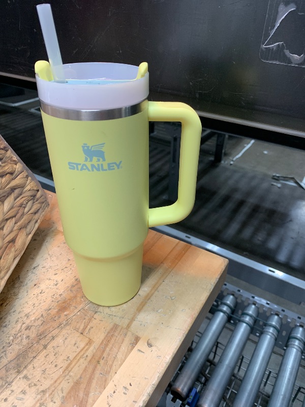 Photo 2 of 
Stanley Quencher H2.0 Tumbler with Handle & Straw 30 oz | Twist On 3-Way Lid | Cupholder Compatible for Travel | Insulated Stainless Steel Cup |.