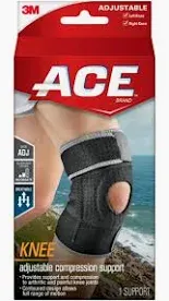 Photo 1 of ACE KNEE ADJUSTABLE COMPRESSIION SUPPORT 