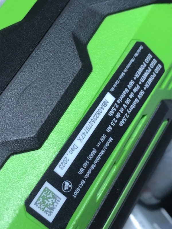 Photo 7 of ***NOT FUNCTIONAL - SEE COMMENTS***
EGO Power+ LB6700 670 CFM 180 MPH 56V Lithium-Ion Cordless Electric Variable-Speed Blower