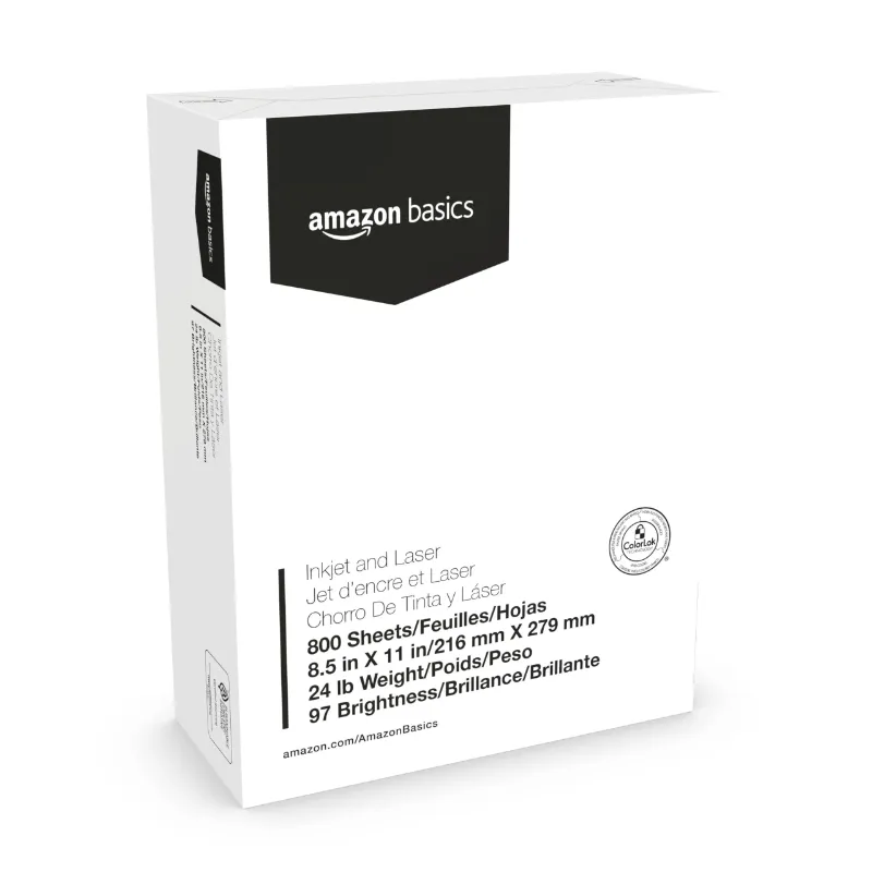 Photo 1 of *****STOCK PHOTO REFERENCE ONLY ****Amazon Basics Multipurpose Copy Printer Paper 