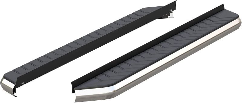 Photo 1 of ARIES 2051870 AeroTread 70-Inch Polished Stainless Steel SUV Running Boards, Brackets Sold Separately
