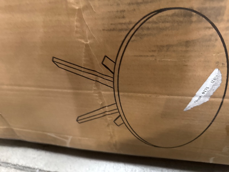 Photo 1 of Signature Design by Ashley Lyncott Traditional Round Dining Room Table, Seats up to 4, Brown