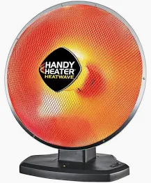 Photo 1 of 1500-Watt 18.5 in. Electric Ceramic Parabolic Space Heater with Tip-Over Safety