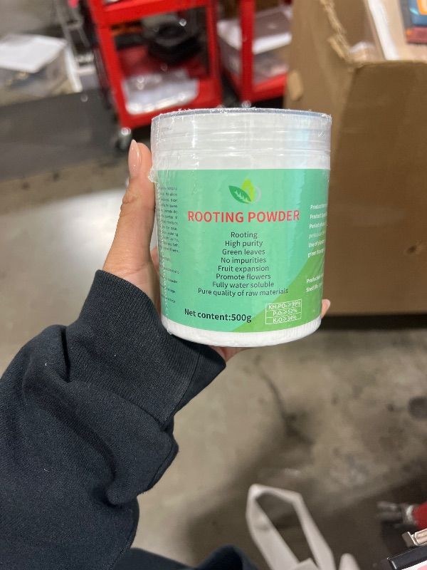 Photo 1 of Rooting Powder-Rooting Hormone for Plant Cuttings-Growth Hormone-for Moderately Hard-to-Grow Plants-No Impurities, Green and Healthy