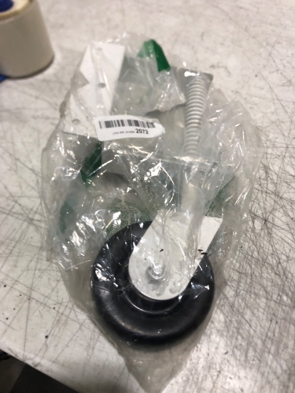 Photo 1 of SANKINS Spring Loaded Gate Caster for Wooden Gate PVC Fence, Heavy Duty Gate Wheel Caster with 360 Degree Universal Mount Plate for Metal gate, Yard Fence, 4-Inch, 220 Lbs Capacity, White