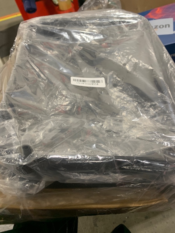 Photo 1 of Calmootey 3-Tier Rolling Utility Cart with Drawer,Multifunctional Storage Organizer with Plastic Shelf & Metal Wheels,Storage Cart for Kitchen,Bathroom,Living Room,Office,Black