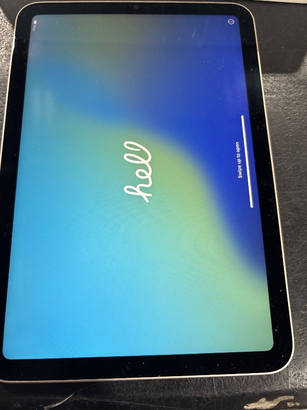 Photo 3 of Apple iPad Mini (6th Generation): A15 Bionic, 8.3-inch Liquid Retina Display, 64GB, Wi-Fi 6, 12MP front/12MP Back Camera, Touch ID, All-Day Battery Life – Starlight