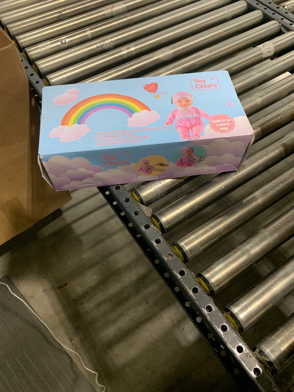 Photo 1 of Toy Choi's 16 Inch Interactive Baby Doll Pink - Talking Feeding Dolls with Different Sounds and Accessories, Pretend Play Preschool Toys Gift for Toddlers 2 3 4 5+ Year Old Girls Boys