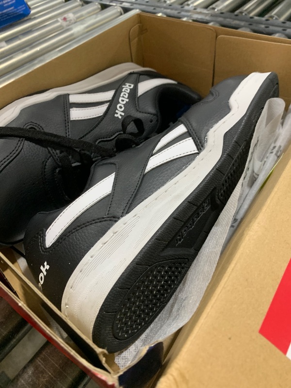 Photo 3 of Reebok Work Men's RB4162 BB4500 Safety Composite Toe Low Cut Work Sneaker Black and White, Size 9.5 Wide