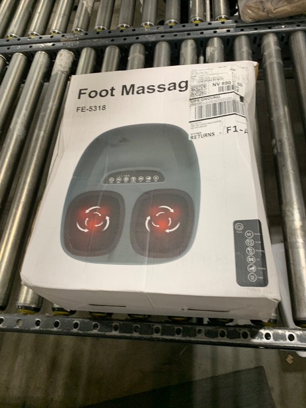 Photo 2 of Foot Massager Machine with Heat, FSA & HSA Eligible, Shiatsu Deep Kneading Foot Massager