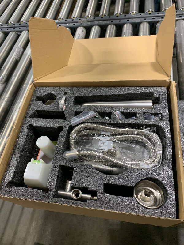 Photo 1 of Shower System, Shower Faucet Sets Complete with Wall Mounted Shower Fixtures Rough-In Valve Body and Trim Kit (Brushed Nickel)