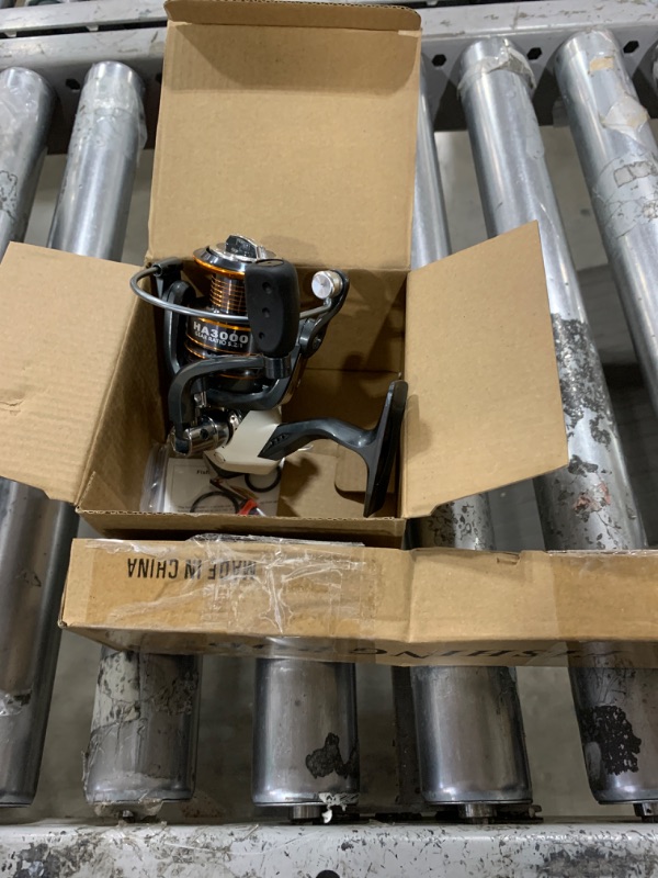 Photo 1 of PLUSINNO Fishing Rod and Reel Combos, Bronze Warrior Toray 24-Ton Carbon Matrix Telescopic Fishing Rod Pole, 12 +1 Shielded Bearings Stainless Steel BB Spinning Reel, Travel Freshwater Fishing Gear