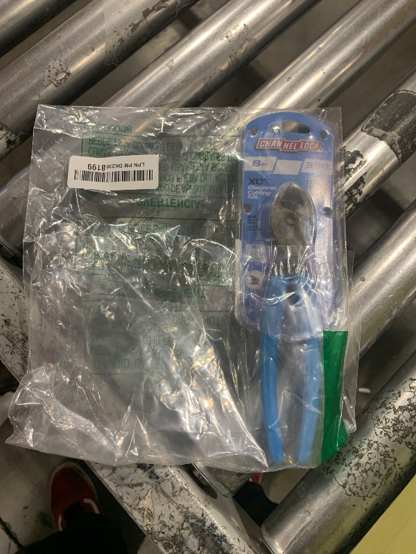 Photo 1 of Channellock 338 Diagonal Cutting Plier,8" L, Blue