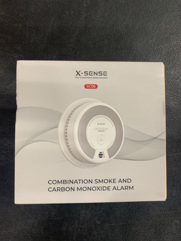 Photo 2 of X-Sense 2-in-1 Smoke and Carbon Monoxide Detector Alarm (Not Hardwired), 10-Year Battery-Operated Dual Sensor Fire & CO Alarm, SC06, 1-Pack