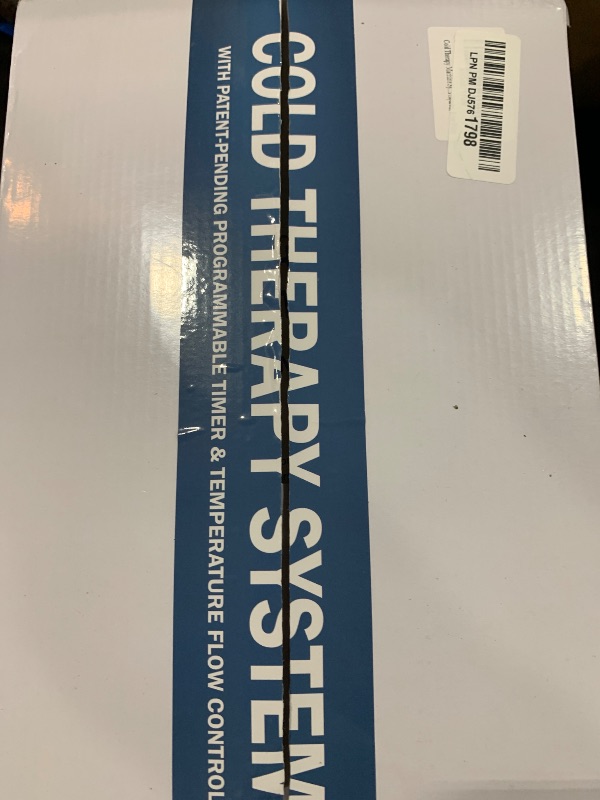 Photo 1 of Cold Therapy Machine System with Programmable Timer, Ice Machine for Knee after Surgery Recovery,Wearable, Adjustable Knee Pad,Quiet Pump,Ideal for Sports Injuries, Knee Pains ?
