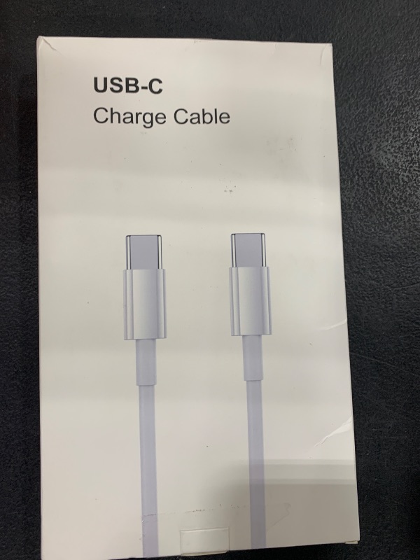 Photo 2 of chcela 60W USB C to USB C Cable [3Pack] iPhone 15 Fast Charging Cable,10ft Long USB-C to USBC Power Cord for iPhone 16/15 Pro Plus Pro Max, MacBook Pro Air/IPad/iPad Pro 12.9/11,AirPods 4(White)