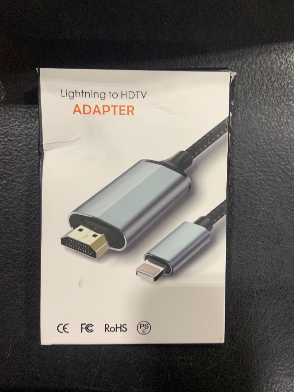 Photo 1 of Lightning to HDMI Adapter • HDMI Cable for iPhone to TV • Compatible with iPhone14, 13, 12 & YouTube to TV Output • 1080P HD• Sync Video and Sound • 6.6FT (Not Support iPhone 16/15/ Netflix)