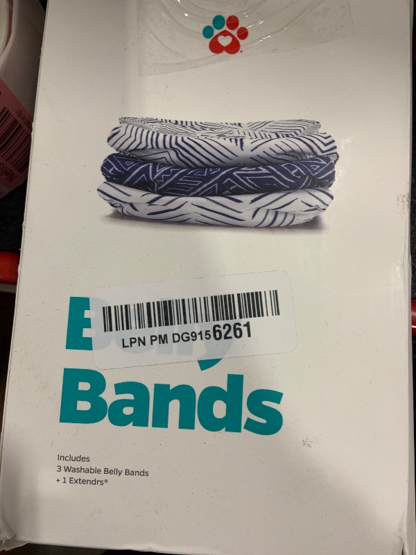 Photo 2 of Pet Parents® Washable Belly Bands for Male Dogs (3pack) + Extendrs® of Durable Dog Diapers Male, Premium Male Dog Diapers & Dog Wraps (Medium, Kahuna)
