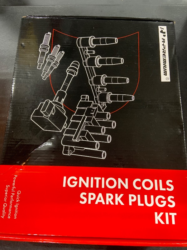 Photo 2 of A-Premium Set of 5 Ignition Coil Pack and Iridium Spark Plugs Compatible with Audi A3 2004-2013, A4 2005-2016 & Volkswagen Jetta 2005-2015, Tiguan 2009-2017 & More, 2.0L 2.5L