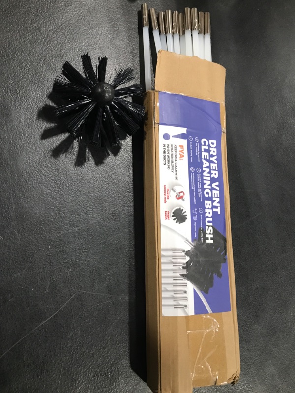 Photo 1 of FLEXIBLE DRYER VENT CLEANING BRUSH DOES NOT COME WITH FULL BRUSH 