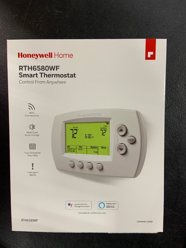 Photo 2 of 7-Day Programmable Thermostat with Wi-Fi Capability