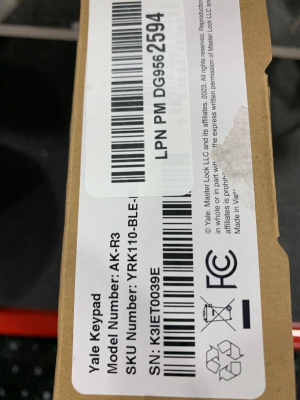 Photo 1 of Yale Keypad - Smart Bluetooth Keypad for Yale Approach, Wi-Fi Lock, Smart Locks for Easy Pin Code Entry and One-Touch Locking