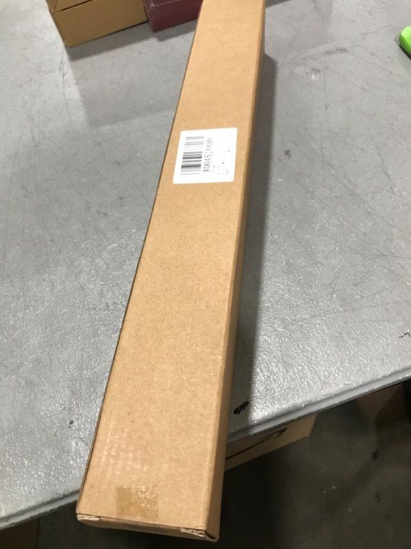 Photo 2 of 1PCS White Tension Curtain Rod 18-36 Inch Adjustable Curtain Rod No Drilling Tension Rods Small Tension Rod Spring Tension Curtain Rods, for Windows, Door And Closet. (With One Set Rod Holders)