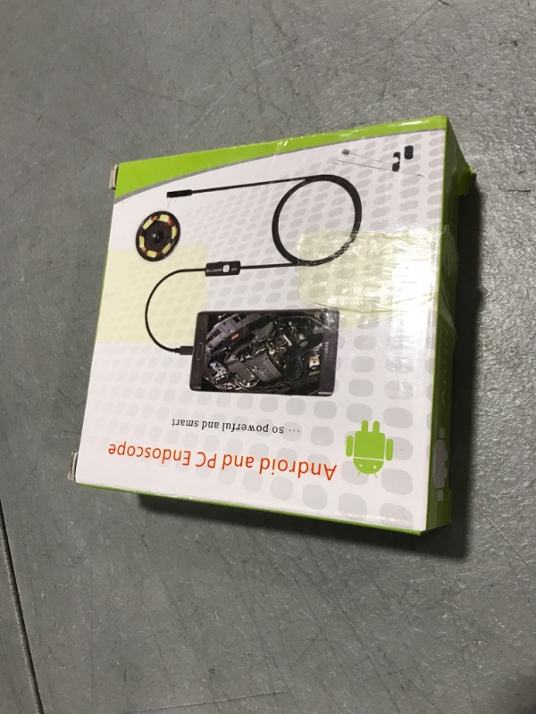 Photo 1 of USB Endoscope Inspection Camera, Industrial Endoscope Camera with 6 Adjustable LED Lights, 1.3MP Camera for Pipe Inspection, Car Maintenance, Underwater Viewing (1M)