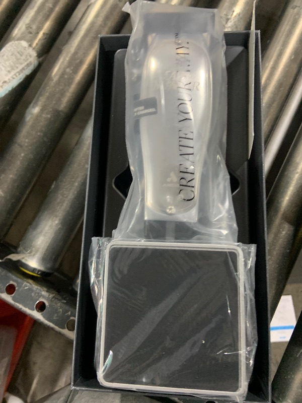 Photo 1 of Andis 12660 Professional Master Corded/Cordless Hair Trimmer, Adjustable Carbon Steel Blade Hair Clipper for Close Cutting, Silver