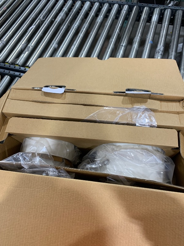 Photo 1 of KitchenAid Hard Anodized Ceramic Nonstick Pots and Pans Set with Saucepans, Frying Pans, Stockpot, and Lids, 10 Piece Non Stick Cookware Set with Stainless Steel Handles - Porcelain White