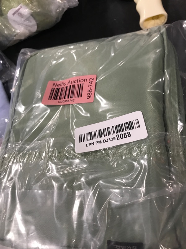 Photo 1 of BAGAIL 8 Set Packing Cubes Luggage Packing Organizers for Travel Accessories-Matcha Green