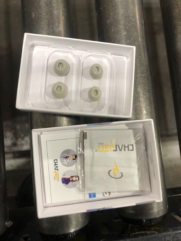 Photo 1 of CharJenPro AirFoams Pro: Premium Memory Foam Ear Tips for AirPods Pro. Stays in Your Ears. No Silicone Ear tip Pain. The Original from Kickstarter. (2 Sizes: Small/Medium & Medium/Large, Light Grey)