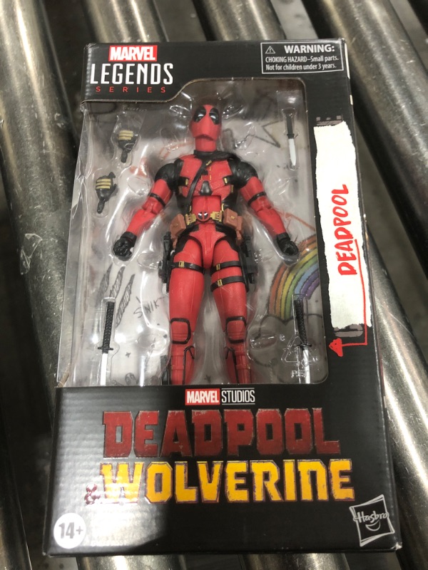 marvel legends series deadpool deadpool & wolverine collectible 6 inch action figure